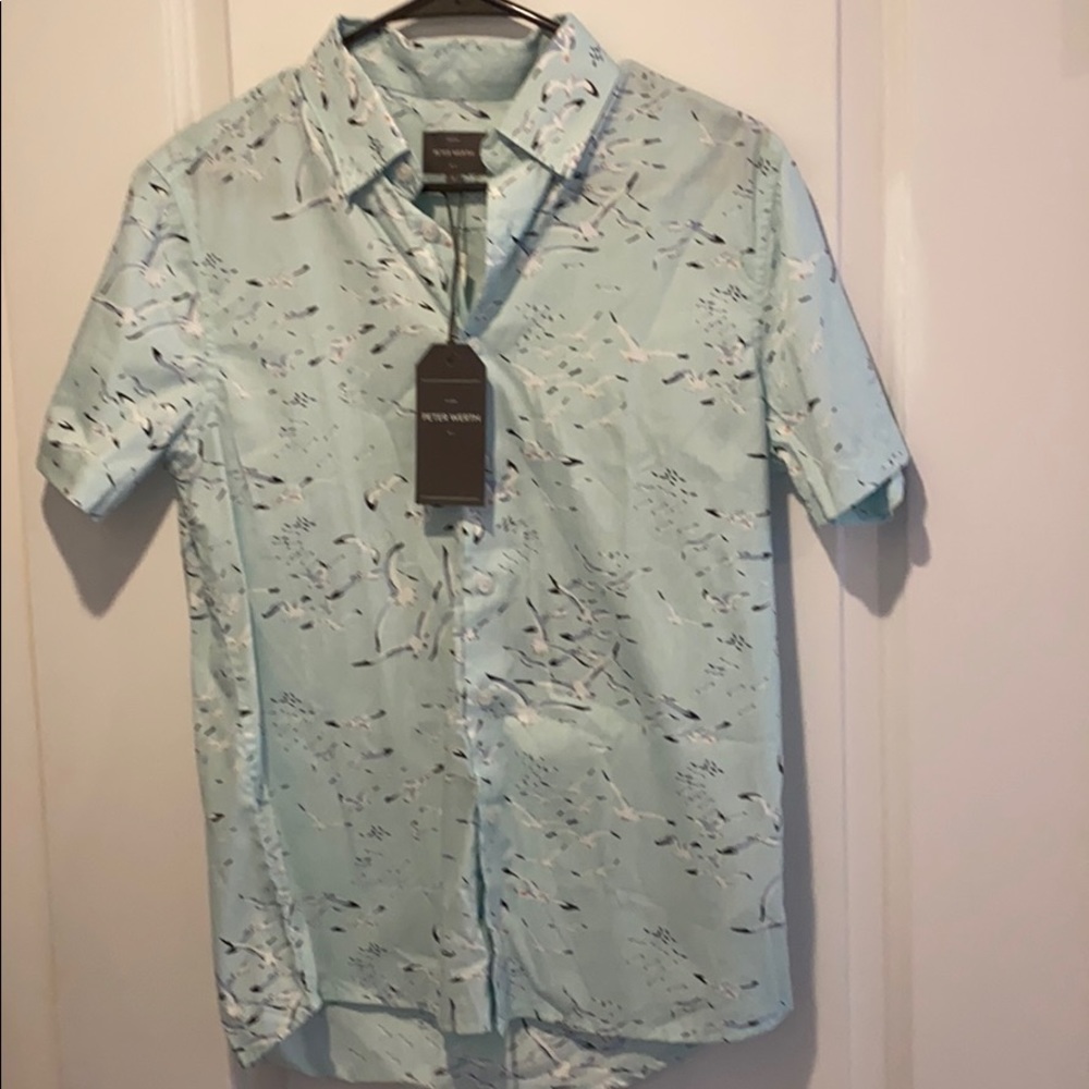 Men’s Short Sleeve button down shirt